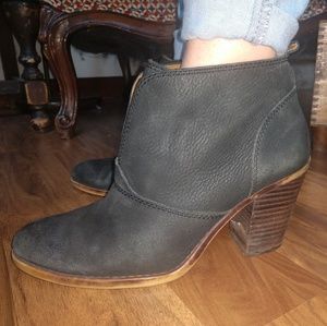 Lucky Brand Black Ehllen Booties